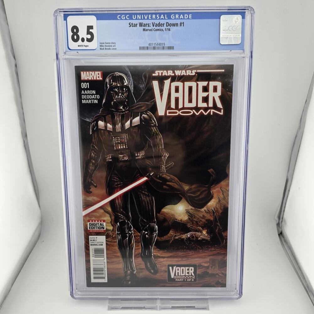 Star Wars Darth Vader #1 2015 Marvel Comics CGC 8.5 1st Print First Appearances
